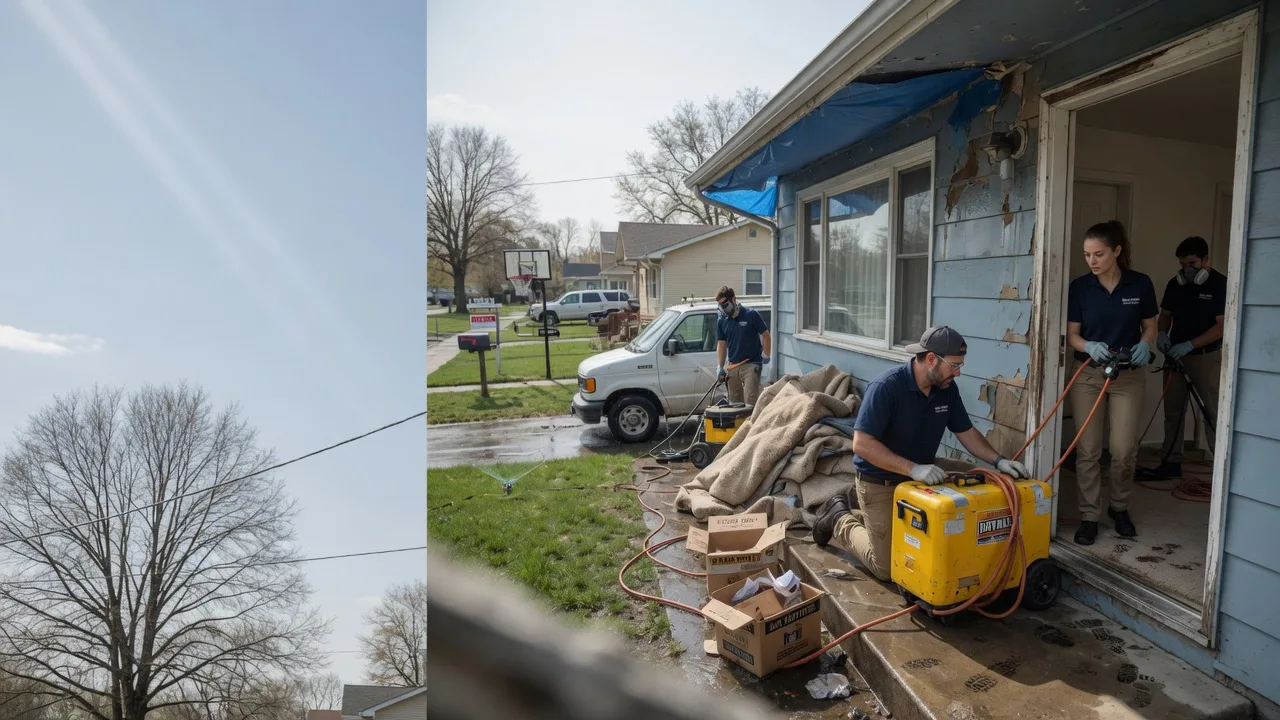 Basement Flood Cleanup in Patriot, IN near me